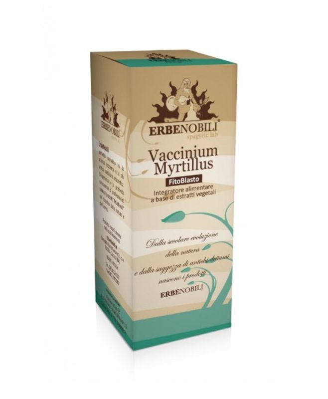 Erbe Nobili Fitoblasto Vaccinium Myrtillus integratore alimentare per il microcircolo 50ml-1