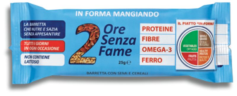 Rilevo 2 Ore Senza Fame Barretta con semi e cereali 25g-1