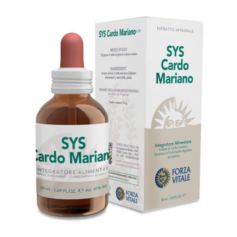 Forza Vitale Sys Cardo Marino integratore alimentare che favorisce la funzionalità digestiva 50ml-1