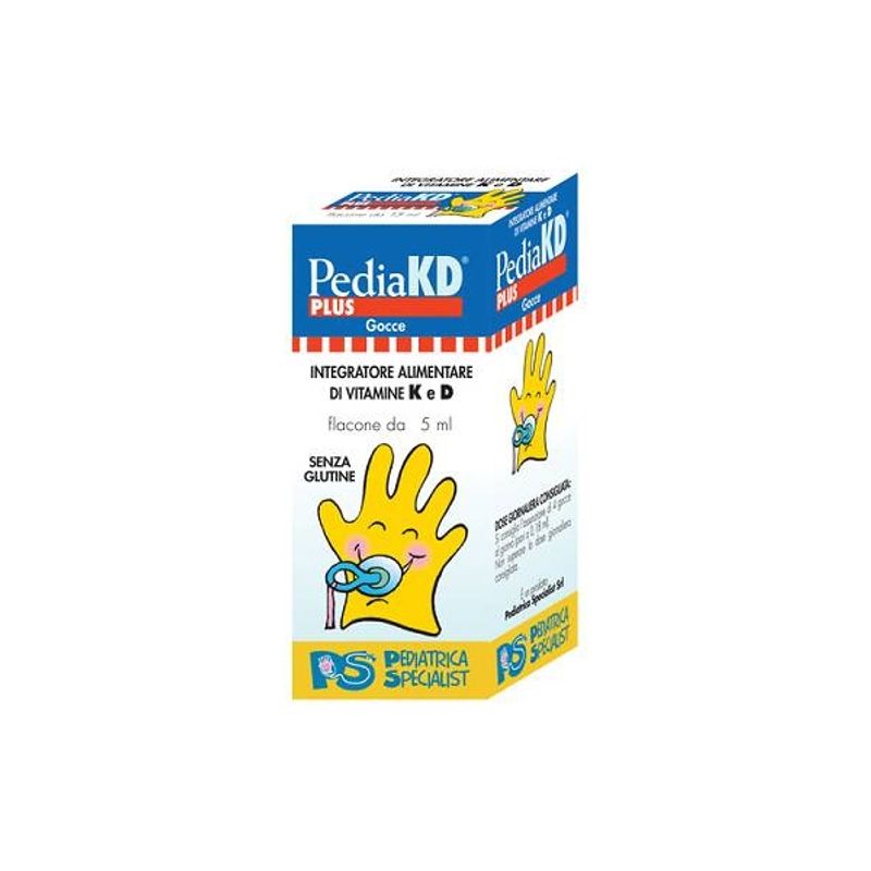 Pediatrica Pediakd Plus integratore alimentare utile per le ossa e per i denti 5ml-1