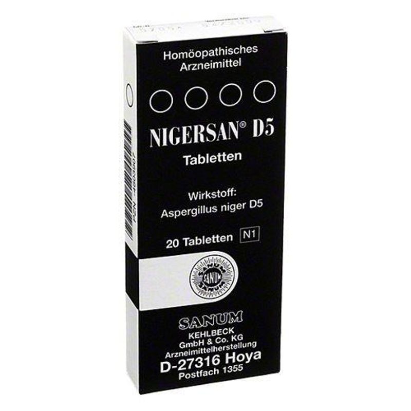 Imo Nigersan D5 Sanum medicinale omeopatico 20 compresse-1