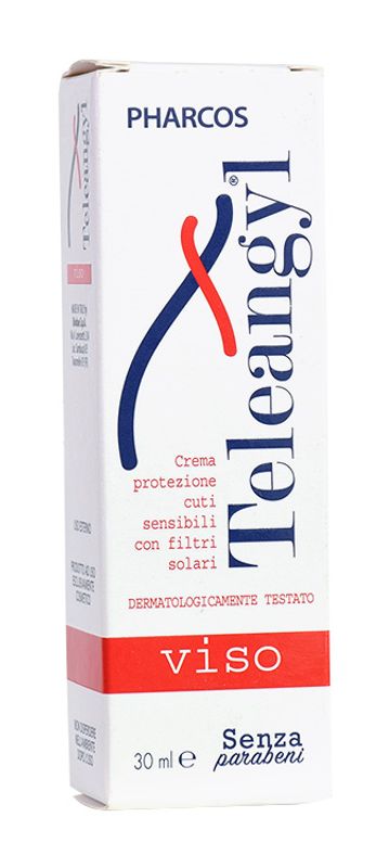 Pharcos Teleangyl Viso Crema per pelli sensibili 30ml-1