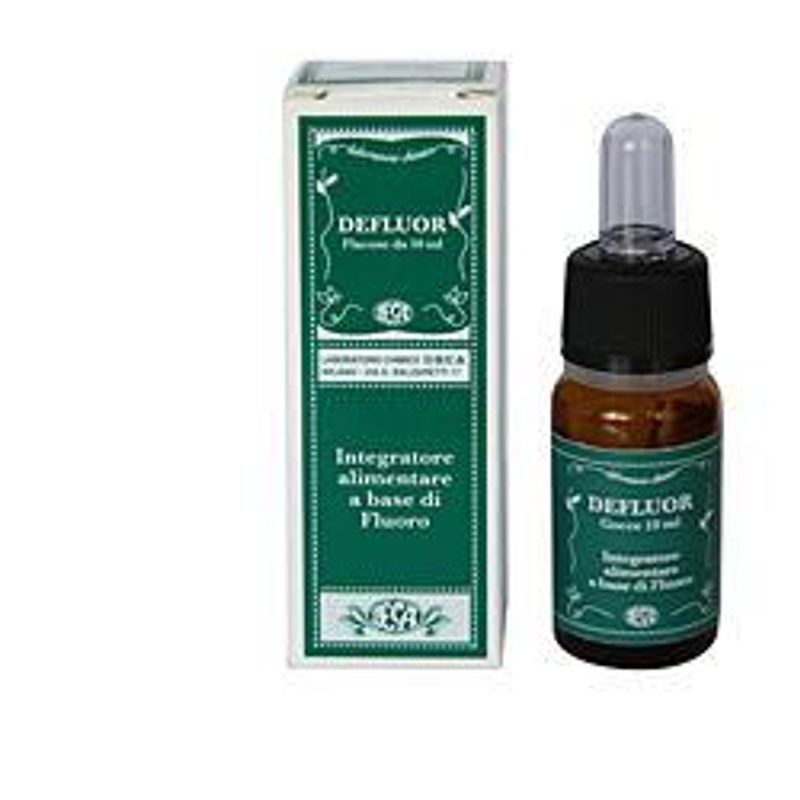 Defluor integratore alimentare a base di fluoro gocce 10ml-1
