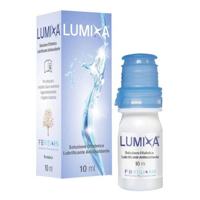 Lumixa Soluzione Oftalmica lubrificante e antiossidante 10ml-1