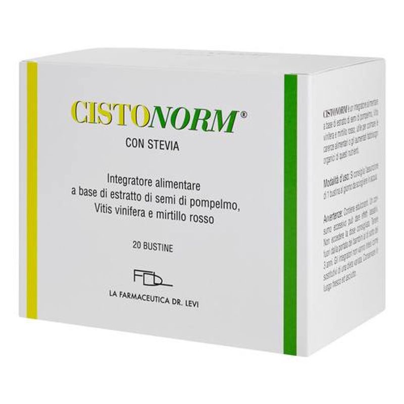 Cistonorm integratore alimentare utile per le vie urinarie 20 bustine-1