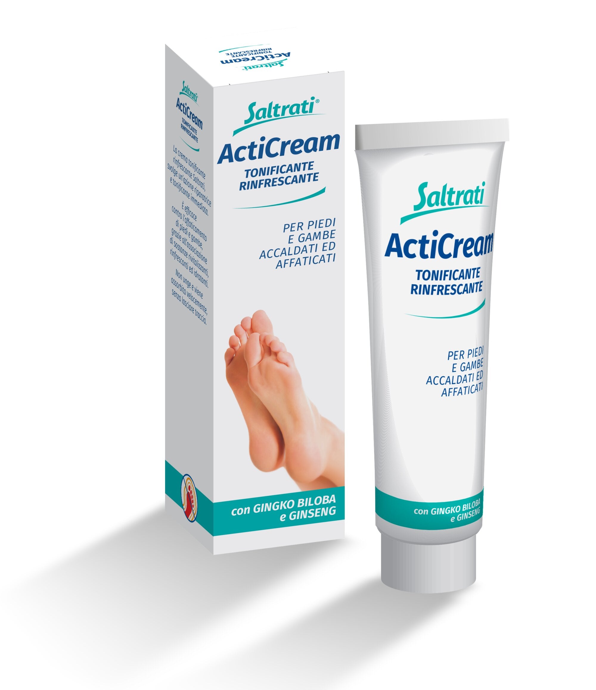 Saltrati Acticream Tonificante Rinfrescante 100ml-2