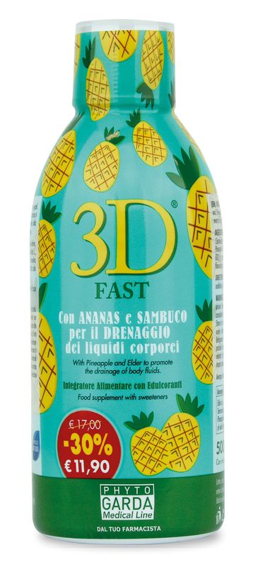 3D Fast utile per il drenaggio dei liquidi corporei 500ml-1