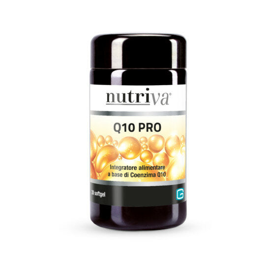 Nutriva Q10 Pro integratore alimentare utile come antiossidante e per la pelle 30 capsule-2