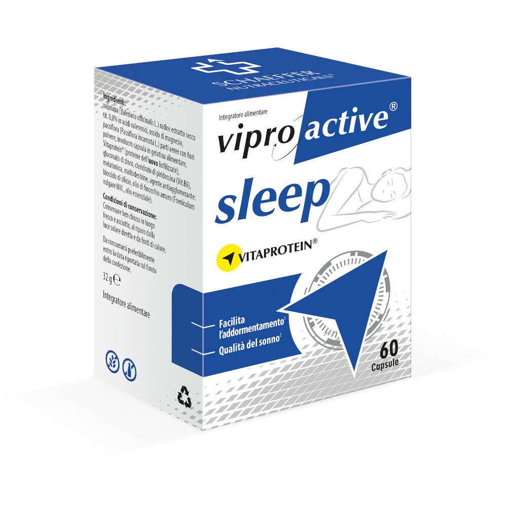 Viproactive Sleep utile per il sonno 60 Capsule-2
