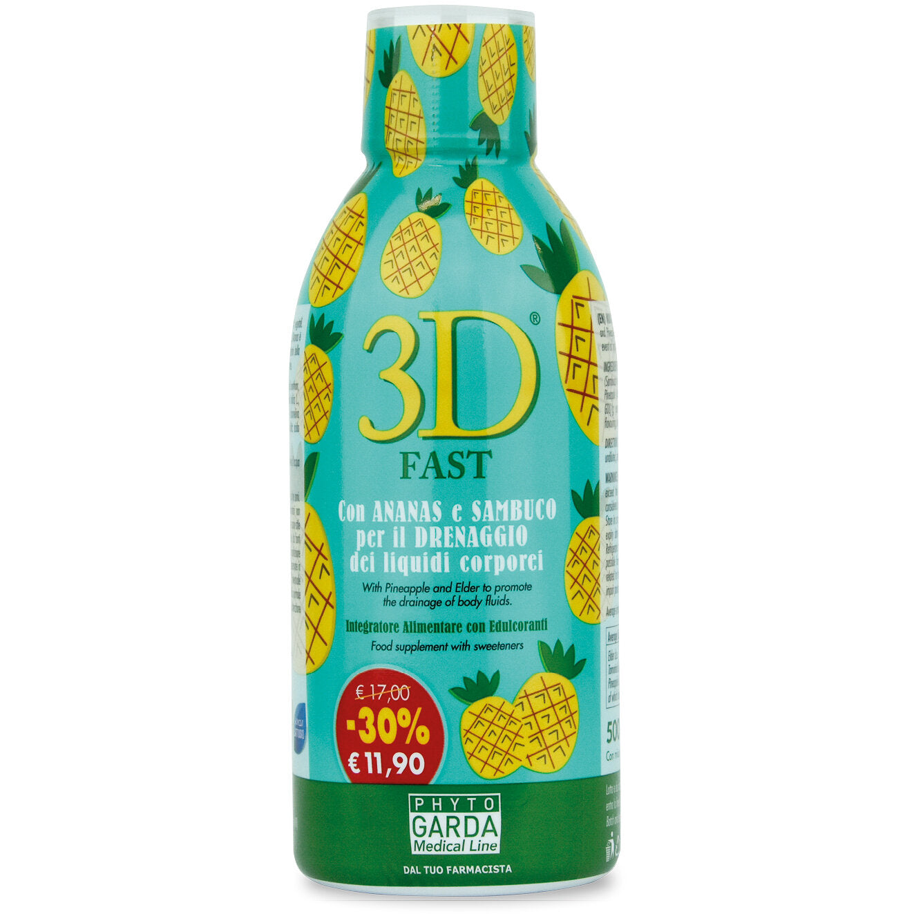 3D Fast utile per il drenaggio dei liquidi corporei 500ml-2