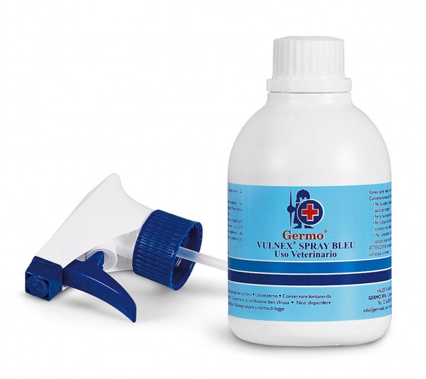 Vulnex Spray Bleu Disinfettante Uso Veterinario 250ml-1