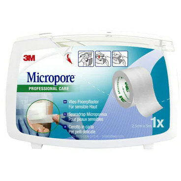 3M Micropore Dispenser 25mmx5m-2