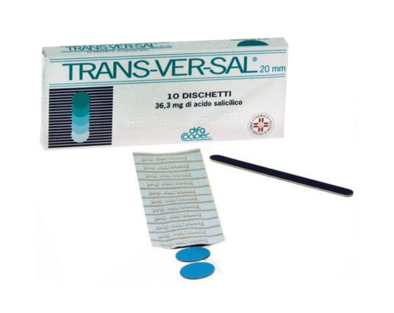 Transversal 20mm 36,3mg di acido salicilico 10 dischetti-1
