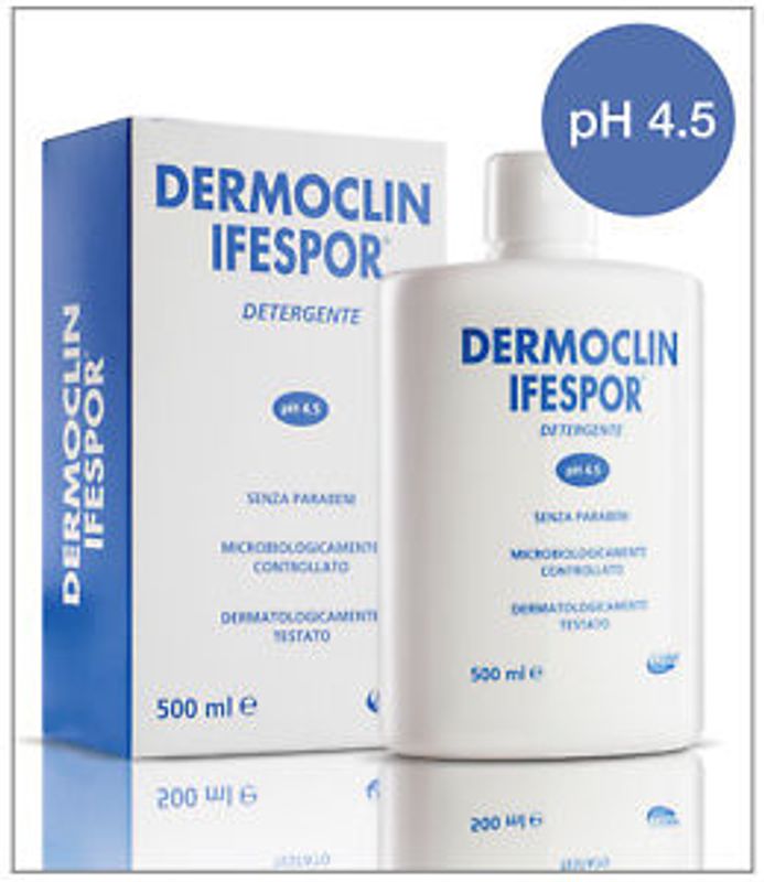 Dermoclin Ifespor detergente per l'igiene quotidiana 500ml-1