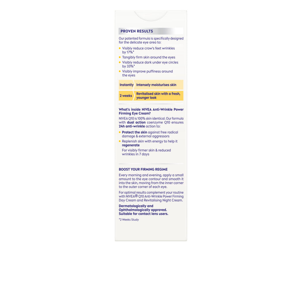 Nivea Q10 Plus Contorno Occhi Antirughe 15ml-8