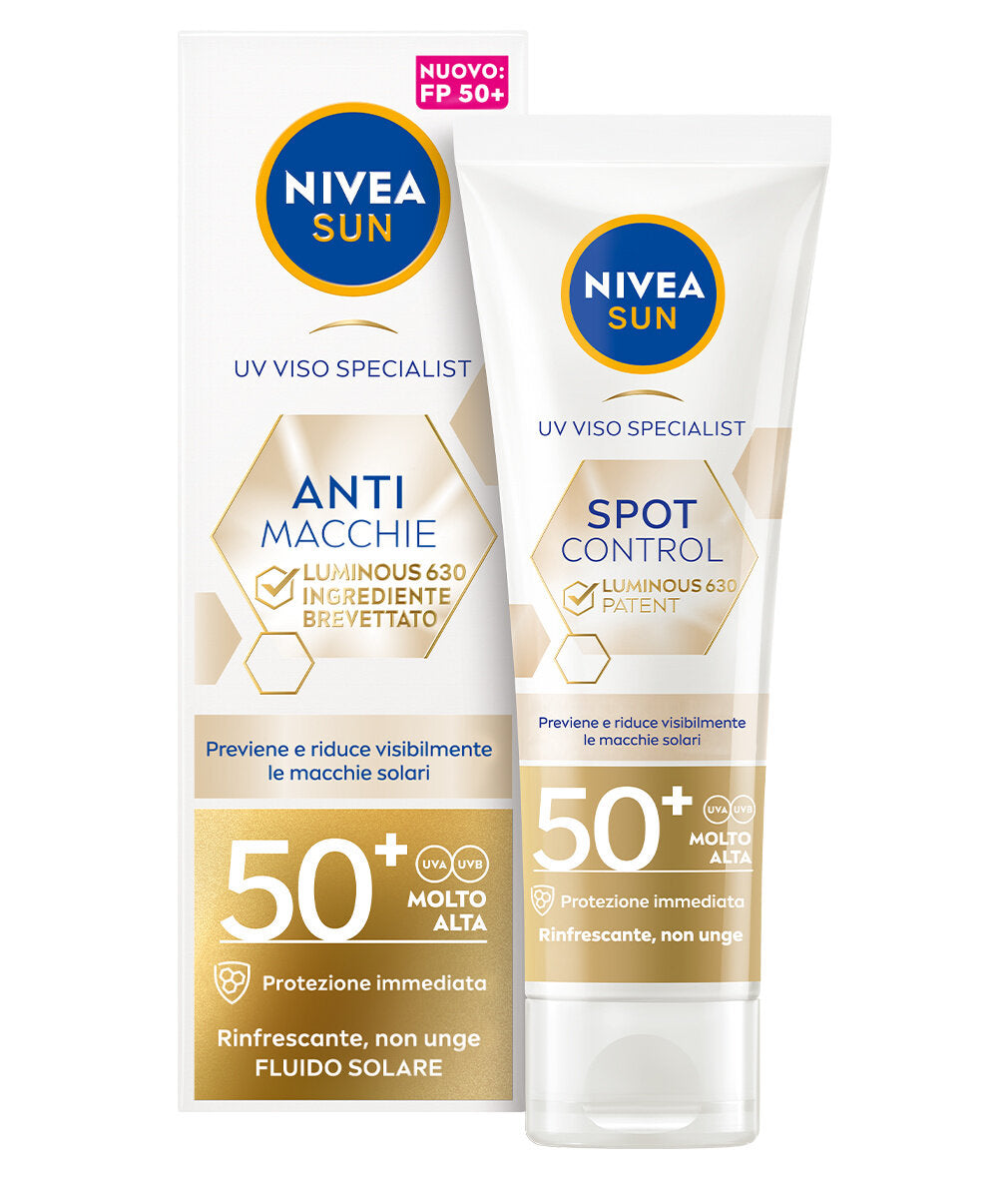 Nivea Sun Crema Viso Solare Anti-macchie Luminous630 Fp50+ 40ml Crema Solare Viso 50+ Anti-macchie-11