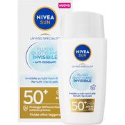 Nivea Sun Fluido Viso Invisibile 40ml SPF50+-1