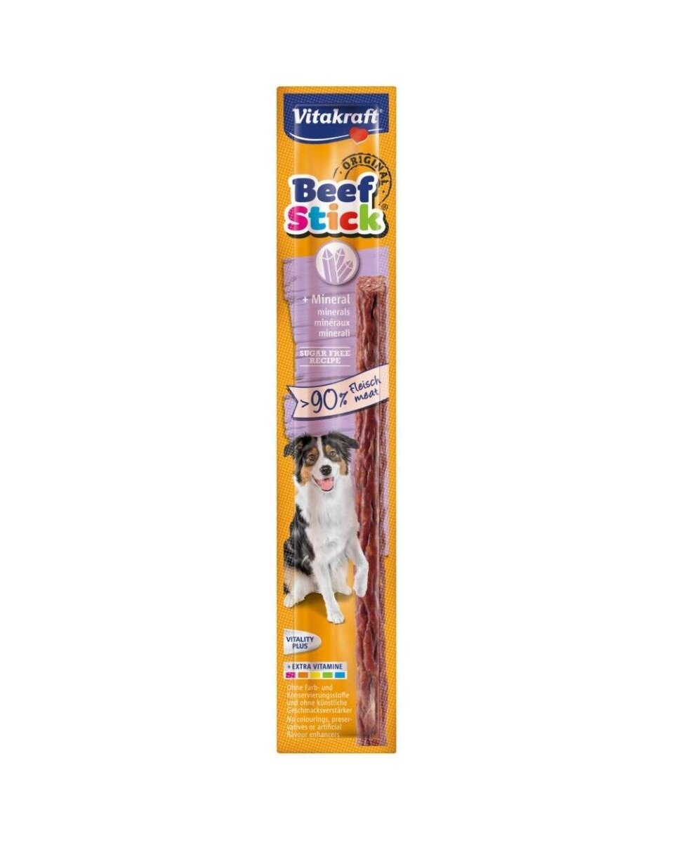 Vitakraft Beef Stick Mineral Snack Cuccioli Busta 12g-2