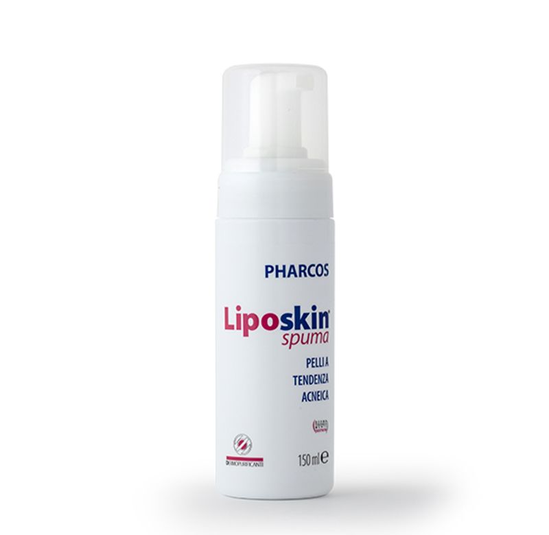 Liposkin Spuma Pharcos per il trattamento delle acne 150ml-1