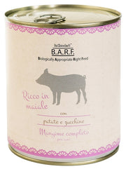 Barf Trito di Maiale Con Patate E Zucchine Per Cani Adulti 800g-1