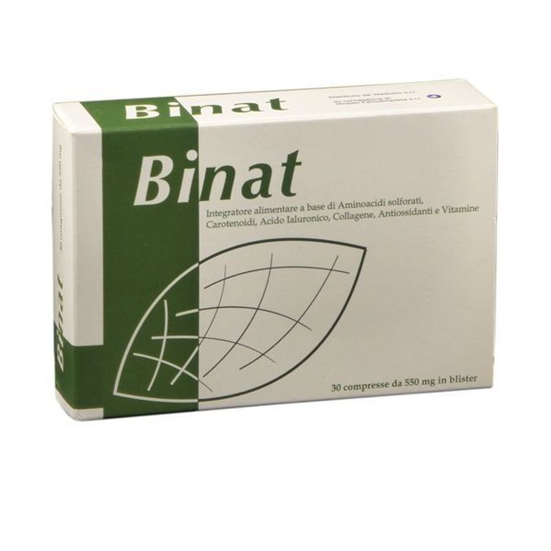 Binat integratore alimentare utile per capelli e unghie 30 compresse-1