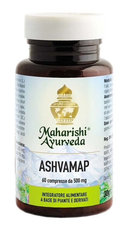 Ashvamap integratore alimentare utile per la stanchezza fisica e mentale 60 compresse-1