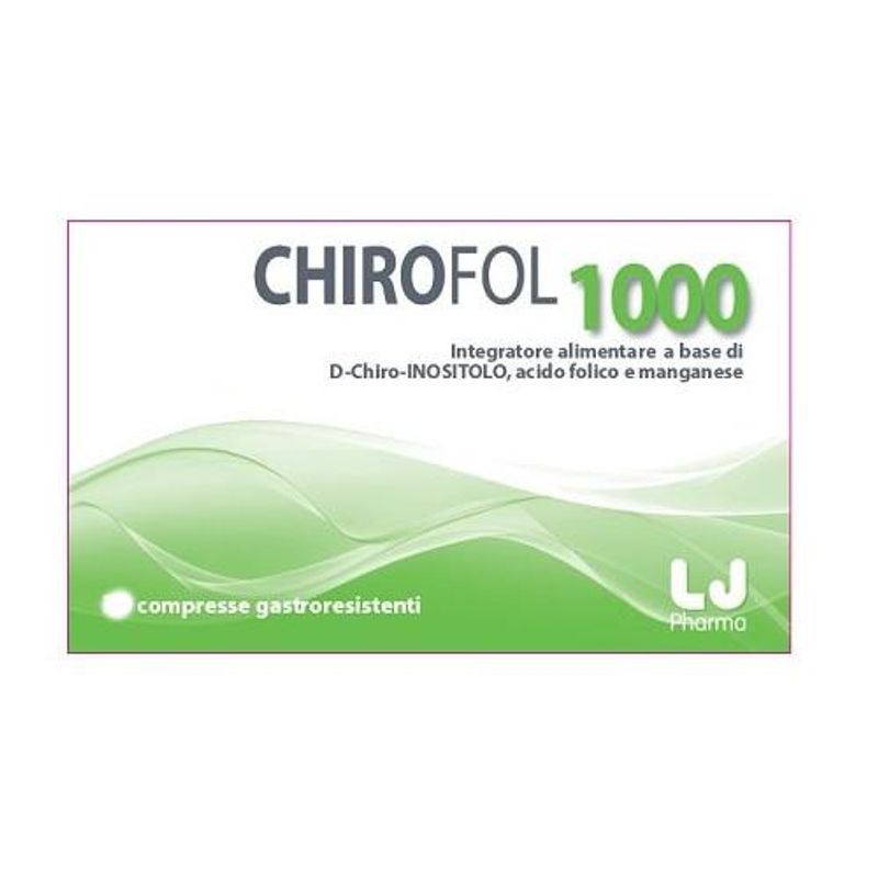 Chirofol 1000 integratore alimentare che aiuta la gravidanza 16 compresse-1