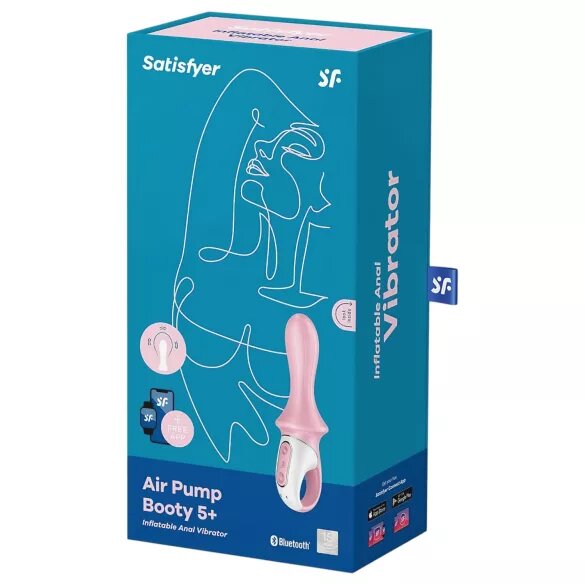 Satisfyer Air Pump Booty 5 Connect App Vibratore-5
