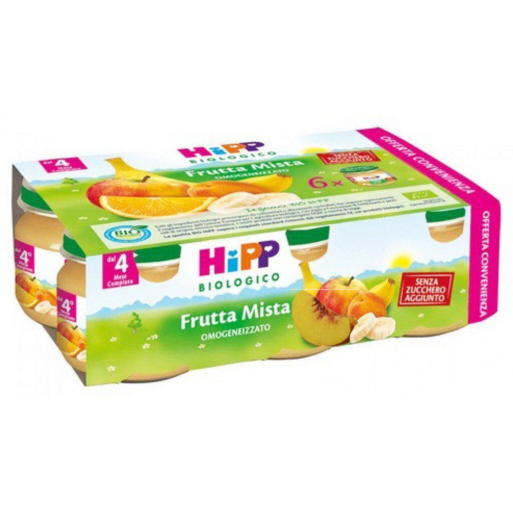 Hipp Omogeneizzato Frutta Mista bio 6x80g-2