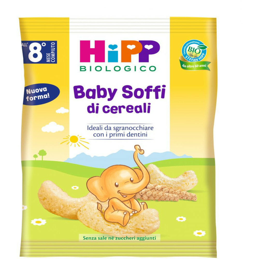 Hipp Biologico Baby Soffi di cereali dall'8°mese 30g-2