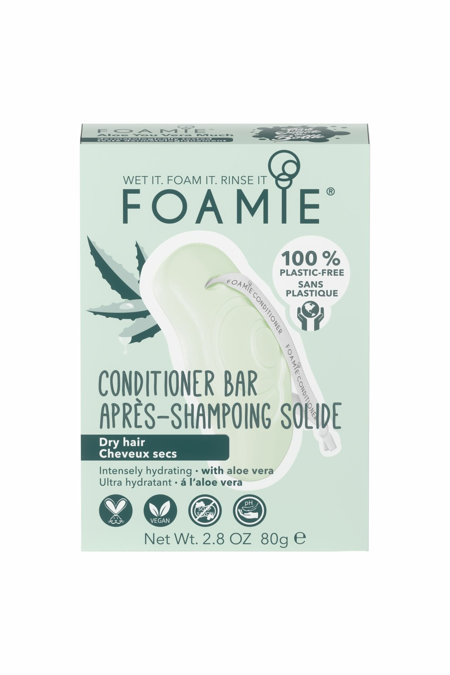 Foamie Balsamo Solido Bar Aloe You Vera Much 80g-1