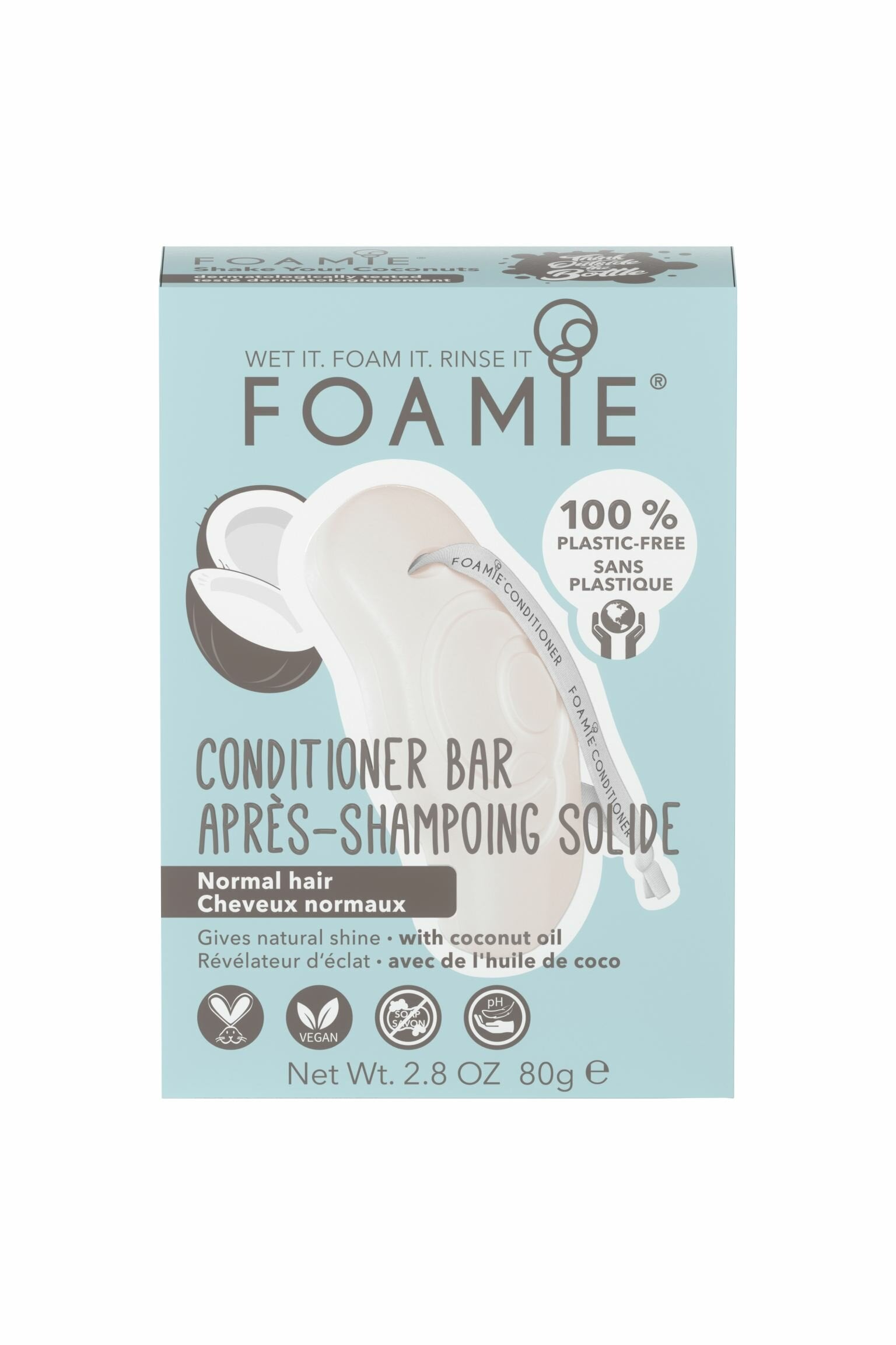 Foamie Balsamo Solido Bar Shake Your Coconuts 80g-1
