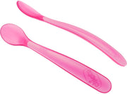Chicco Cucchiaio in Silicone per bambina 6 mesi-1