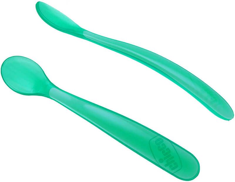 Chicco Cucchiaio in Silicone per maschio 6 mesi-1