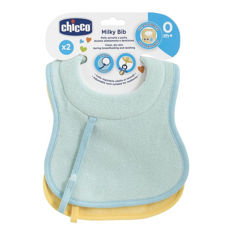Chicco Bavaglino per bambino 0+ mesi 2 pezzi-1