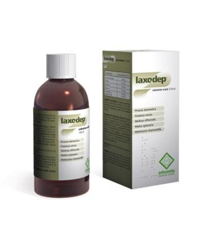 Erbozeta Laxodep integratore alimentare utile per l'apparato digerente e il transito intestinale 150ml-1