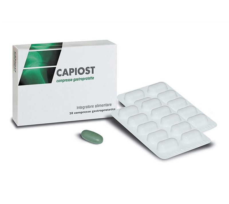 Capiost integratore alimentare utile per il benessere delle ossa 20 compresse-1