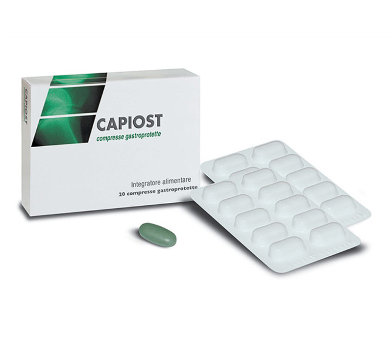 Capiost integratore alimentare utile per il benessere delle ossa 20 compresse-1