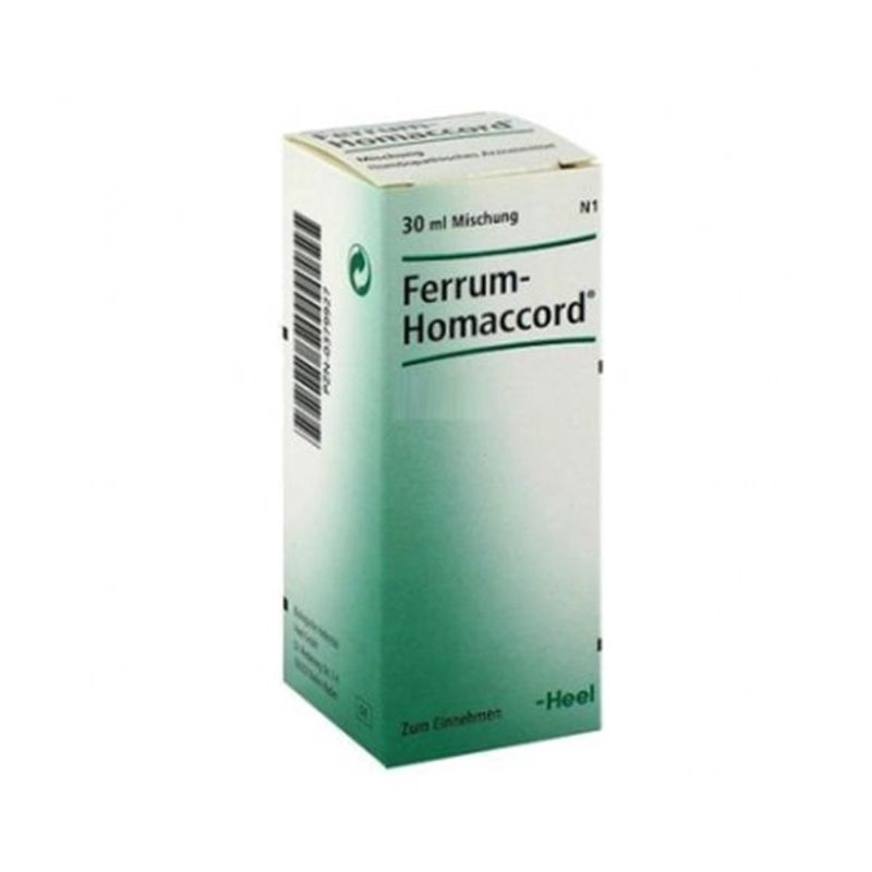Guna Heel Ferrum Homaccord medicinale omeopatico gocce 30ml-1