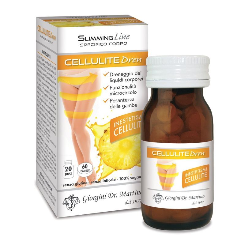 Dr. Giorgini Cellulite Dren integratore alimentare utile contro la cellulite 60 pastiglie-1