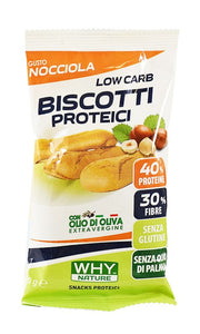 Biovita Why Nature 40 30 Biscotti Proteici gusto Nocciola 40g-1