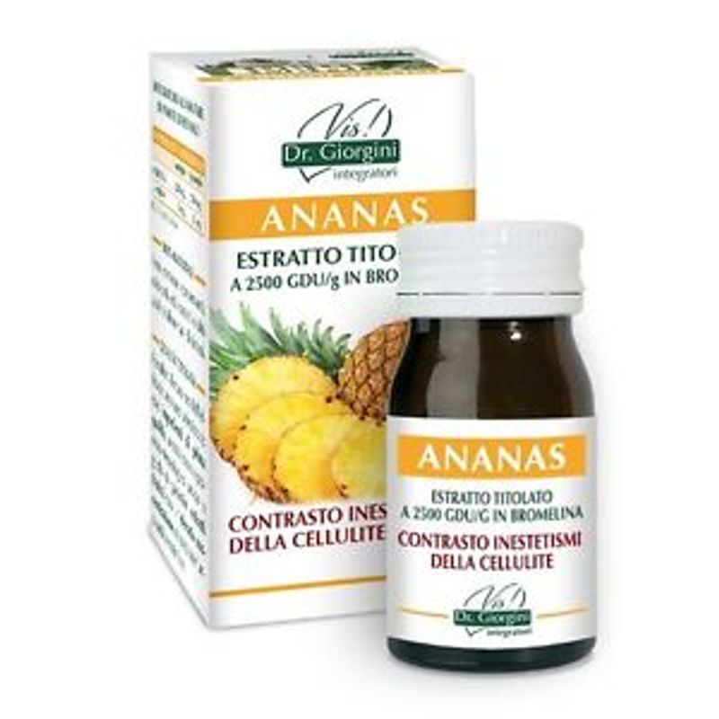 Dr. Giorgini Ananas Estratto Titolato integratore alimentare drenante 60 pastiglie-1