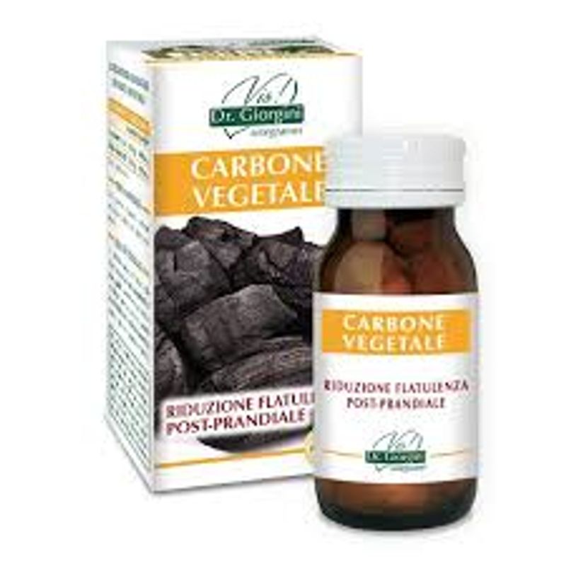 Dr. Giorgini Carbone Vegetale integratore alimentare utile per il benessere intestinale 100 pastigli-1