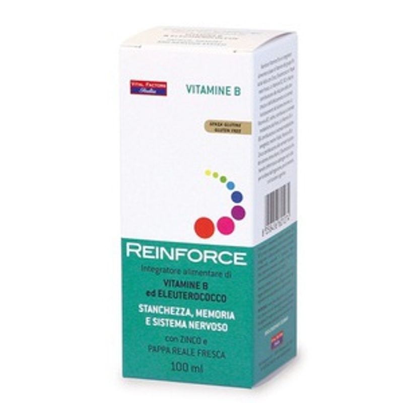 Reinforce Vitamina B integratore alimentare utile per il sistema nervoso 100ml-1