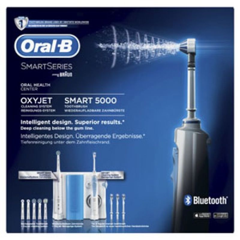 Oral-B 0C210XY Smart Serium Idropulitore Oxyvet + Spazzolino elettrico ricaricabile Smart 5000-1