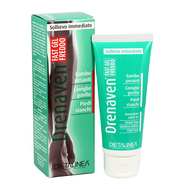 Dietalinea Fast Gel Freddo utile per gambe pesanti e caviglie gonfie 100ml-1