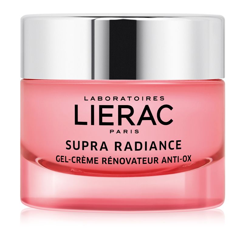 Lierac Supra Radiance Gel Crema Viso Antietà Antiossidante Pelle Normale e Mista 50 ml-0