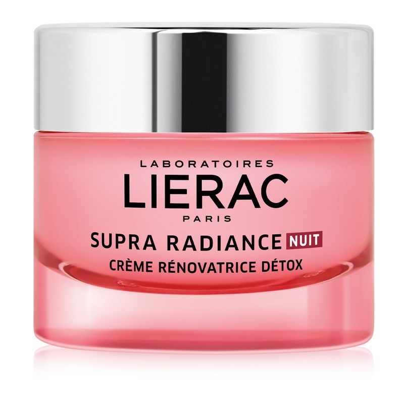 Lierac Supra Radiance Crema Viso Detox Antietà Rinnovatrice Notte 50 ml-0