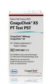 Coaguchek XS PT Test PST 24 strisce reattive-1