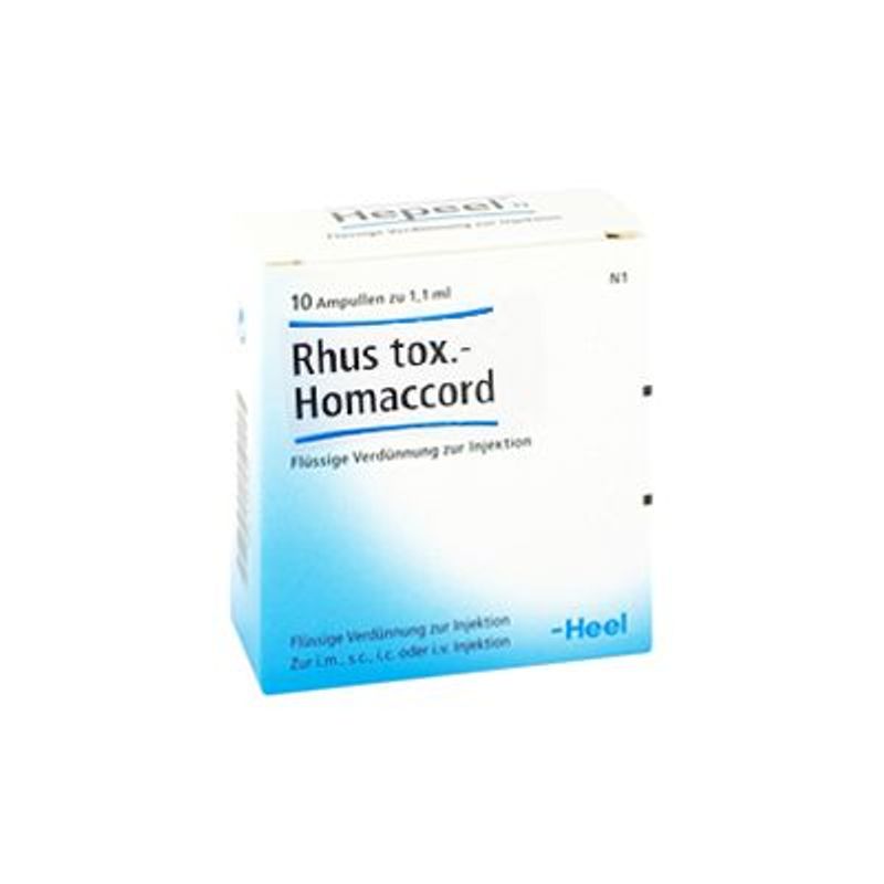 Guna Heel Rhus Tox Homaccord medicinale omeopatico 10 fiale-1